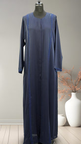 Classic Lace Work Abaya